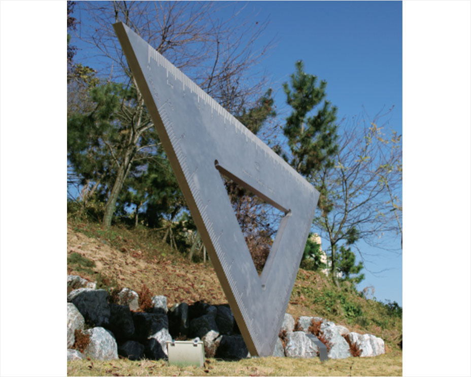 三角尺 Triangular ruler